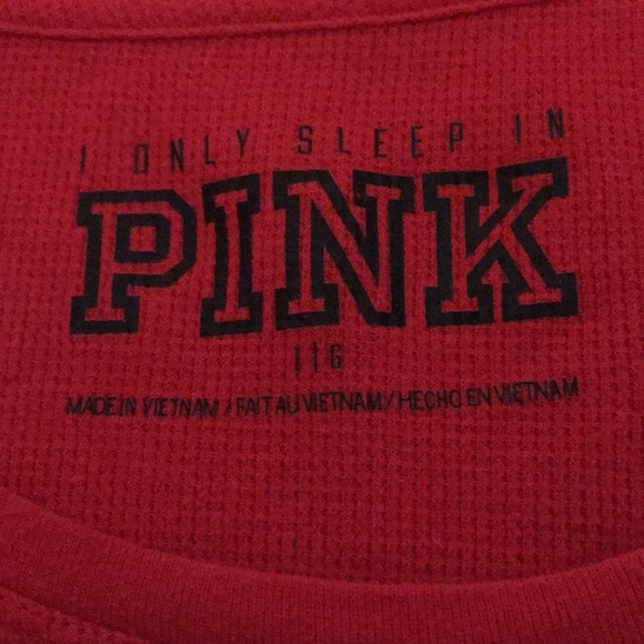 PINK Victoria’s Secret Sleep Top - Picture 4 of 8